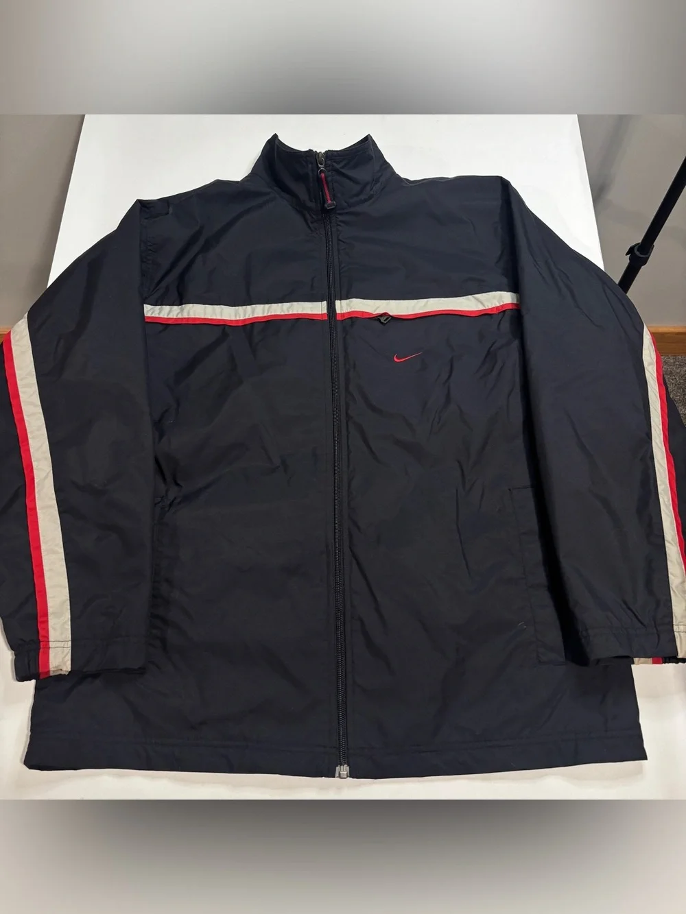 Vintage Nike Tracksuit Men’s Medium Y2K Lined Windbreaker Jacket Pants Set